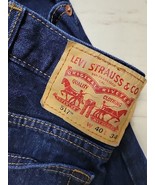 Levis 517 Jeans Men 40x34 Blue Denim Boot Cut High Rise Dark Wash Levi&#39;s - £14.91 GBP