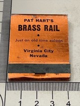 Matckbook Cover Hamburgers  Brass Rail restaurant. Virginia City, Nevade  gmg - £9.89 GBP