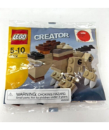 NEW Lego Creator Mini LION Set 7872 -Tan Brown Big Cat w/White Animal Cl... - $12.89 CAD