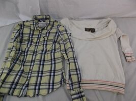 Aeropostale Button Down & Industries Off the Shoulder Long Sleeve Shirt ... - $271.29 MXN Aeropostale Button Down & Industries Off the Shoulder Long Sleeve Shirt ... - $271.29 MXN