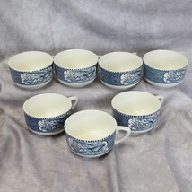 Currier Ives Cups Lot of 7 - £11.72 GBP