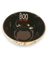 VTG IQ Accessories &quot;Boo to You&quot; Halloween Candy Bowl, Ceramic, 6&quot; x 3&quot; C... - €17,42 EUR