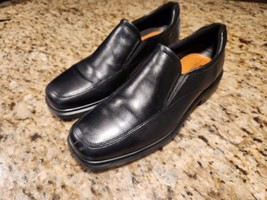 ECCO Helsinki 2.0 Men&#39;s Apron Toe Slip-On Shoe Black 500154 01001 Sz 42 ... - $84.15