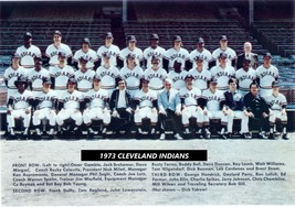 1973 CLEVELAND INDIANS 8X10 TEAM PHOTO BASEBALL PICTURE MLB - £3.94 GBP