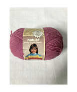 Natura Sport And Baby Sayelle Yarn Raspberry Die Lot 93 - $8.76