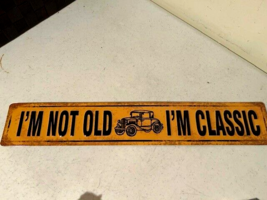 New Vintage style Classic Car Tin Sign image 3