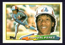 Montreal Expos Pascual Perez 1988 Topps Big Baseball #196 ! - £0.39 GBP