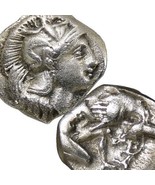 HERAKLES wrestling Nemean Lion/ATHENA Helmeted hd. Tarentum Calabria Dio... - $6,965.26 MXN