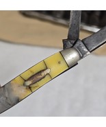 VTG Case Tested XX Stockman Pocket Knife 3 Blade Yellow Celluloid 1920–1... - $3,186.02 MXN