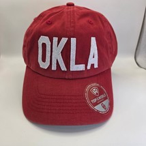 Oklahoma Sooners OKLA Top of the World Hat Red Cotton Claspback - $21.95