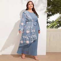 S size evening women dresses 2022 spring winter large long sleeve party festival muslim thumb200