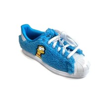 Adidas Originals Youth Size 6 The Simpsons Marge Superstar Sneakers Shoes Blue - £48.58 GBP