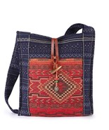 TSD BRAND Tribal Secret Canvas Shoulder Bag - $31.68