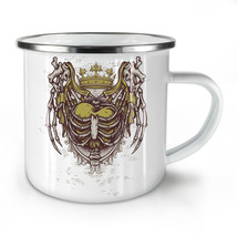 Skeleton King Fashion NEW Enamel Tea Mug 10 oz | Wellcoda - £20.03 GBP