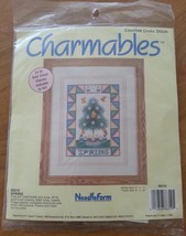Charmables NeedleForm Counted Cross Stitch Spring 86310 5” x 7” design size - £13.42 GBP