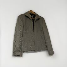 Vintage Wool Patterned 1980s/90s Talbots Open Blazer Jacket Women’s Size 8 - $39.60