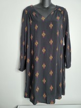 OLD NAVY Black Tunic Dress Size Small V-Neck Long Sleeves NEW - £14.93 GBP