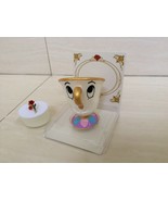 Disney Beauty and the Beast Chip Cup and Rose Ring. Pretty Theme. Rare NEW - €51,83 EUR