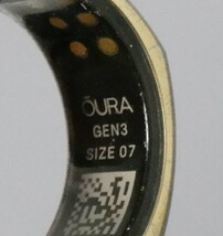 Oura Ring Gen3 Heritage Size 7 - Gold JZ90-1002-07 Ring Only image 3
