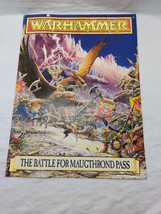 Warhammer Fantasy The Battle For Maugthrond Pass Booklet - $19.79