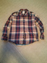000 Vintage Golden Key USA Made 100% Cotton XL Plaid Long Sleeve Flannel... - £22.37 GBP
