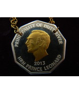 Principality of Hutt River 2013 Ten Dollar Coin Necklace in Box "Rare Coin" - $499.00