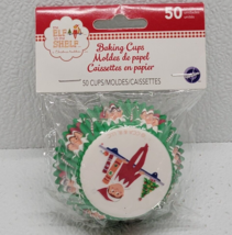 Wilton Elf On The Shelf Christmas Standard Baking Cupcake Cups - Package of 50 - £7.70 GBP
