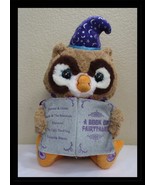 Cuddle Barn Octavius Fairytale Telling Wizard Owl 12-1/2 Animated - $154.29 MXN