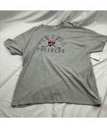 NWT Hanes Men&#39;s T-Shirt Gray NHL Florida Panthers Crew Neck Short Sleeve... - £14.79 GBP