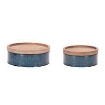 Blue Canisters (Set of 2) - $144.73 CAD