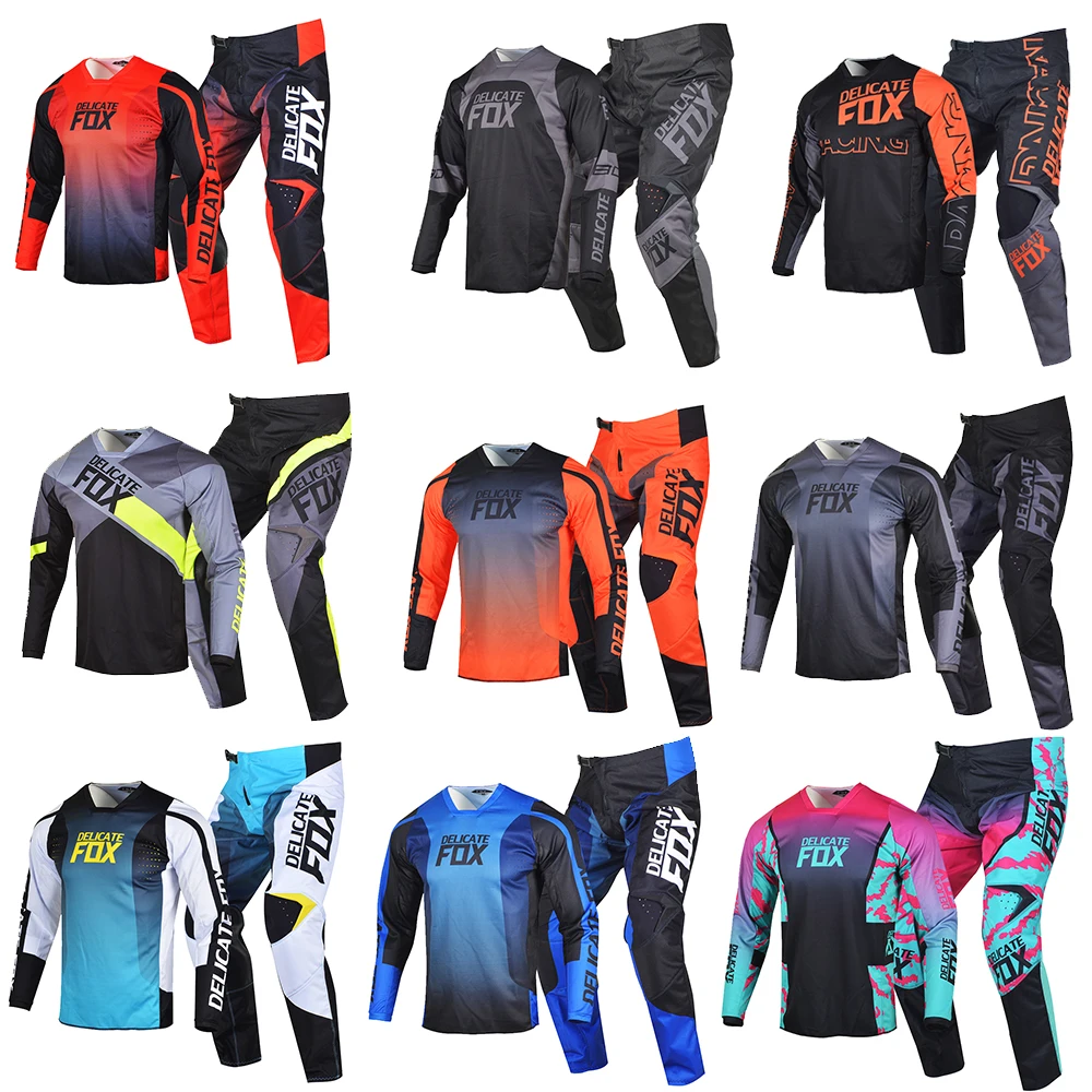 80 jersey pants combo gear set 2023 motocross suit dirt bike downhill utv bmx dh enduro thumb200