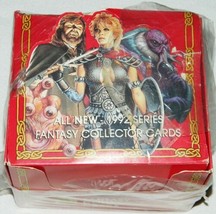 Tsr Dungeons & Dragons 1992 Fantasy Art Gaming Cards Part 1 Partially Sealed Box - $87.07