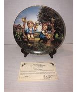 MJ Hummel Apple Tree Boy &amp; Girl The MI Hummel Plate Collection Little Co... - $19.00 CAD