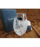 MARQUIS BY WATERFORD CRYSTAL COVENTRY POSY VASE 4.5&quot; MADE IN POLAND SIGN... - $24.70