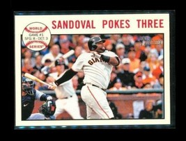 2013 Topps Heritage World Series Baseball Card #136 Pablo Sandoval Giants - $9.89