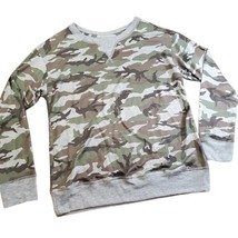 Jenni Womens Printed Pajama Top Only,1-Piece Color Camo Size 2XL - £29.42 GBP
