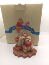 Pooh & Friends Disney Thanks For Being A Caring Sort Of Bear Ceramic Figurine - £31.96 GBP