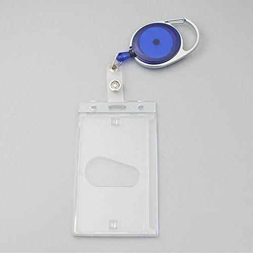 Bluemoona One Pcs - ID Hard Plastic Card Holder Business Stronghold Shielded Ver