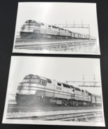 2 Diff Amtrak Railroad #355 #364 F40PH Locomotive Train Photos Aurora IL... - £11.70 GBP