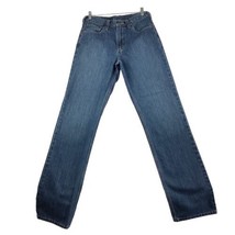 Carhartt Jeans Men&#39;s Measures 30&quot; x 35&quot; Straight Leg Blue Denim Medium Wash - £19.68 GBP