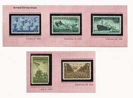 Armed Forces Issue  Stamps 1945  - £3.12 GBP