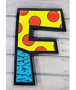 ROMERO BRITTO Alphabet Letter F 2011 NOB Wall Decoration Interior Design... - £14.10 GBP