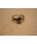 Signed I.B.D 925 Ring Sterling Multi Gemstone Cocktail Ring sz 6 3/4 - £25.15 GBP