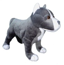 ADORE 13&quot; Standing Hope the Pit Bull Dog Stuffed Animal Plush Toy - £36.08 GBP