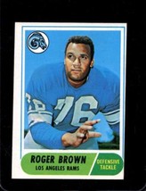 1968 Topps #158 Roger Brown Ex La Rams (Oc) *X60487 - £1.74 GBP