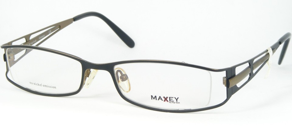 MAXEY by top look 9111 1 MATT CHARCOAL EYEGLASSES GLASSES FRAME 51-18-135mm - $58.88