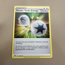 Pokemon Double Turbo Energy 151/172 Uncommon Trainer Card Brilliant Stars  - £1.01 GBP