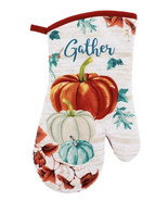 Oven Mitt ~ 7 x 13.Home Collection Pumpkin Pattern-Fall-Thanksgiving - $275.74 MXN
