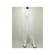 Mens Summer Linen Suit Apollo King Half Lined 2 Button European LN6 White Party image 10