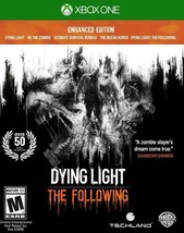 Dying Light The Following - Enhanced Edition - Microsoft Xbox One XONE XB1 Game - $33.17